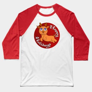 Happy Holidays Baseball T-Shirt